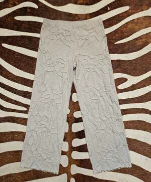 Haystacks - Seagrass Conduit Energy Pant Wide-Leg Textured Pants Stretch Sz S